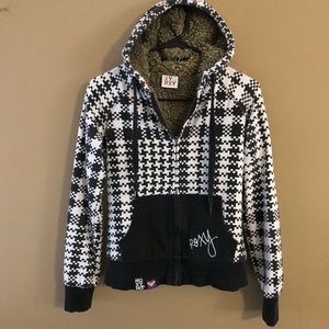 Roxy zip up sweater